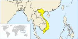 Vietnam map