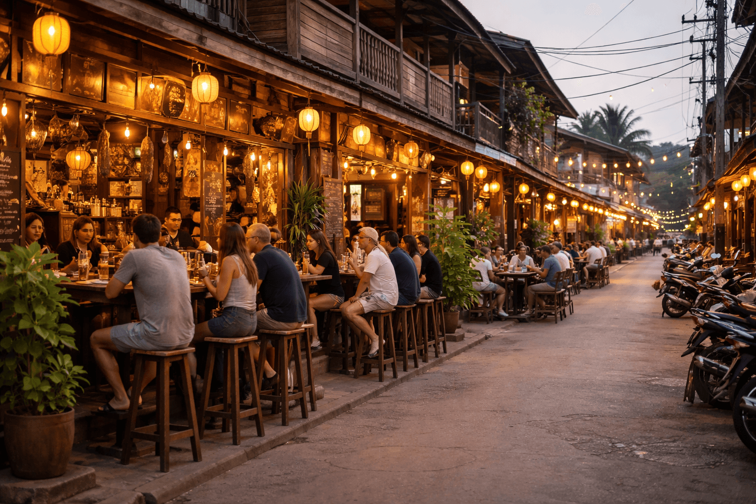 Bars in Chiang-Khan-West (Sing Buri) banner