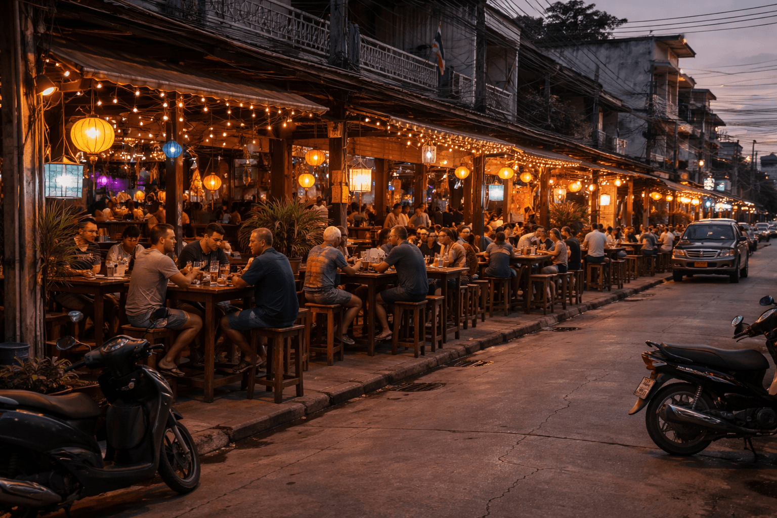 Bars in Sing Buri Center banner