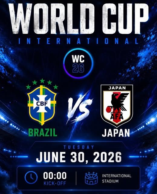 World Cup 2026: Brazil vs Japan (live screening)