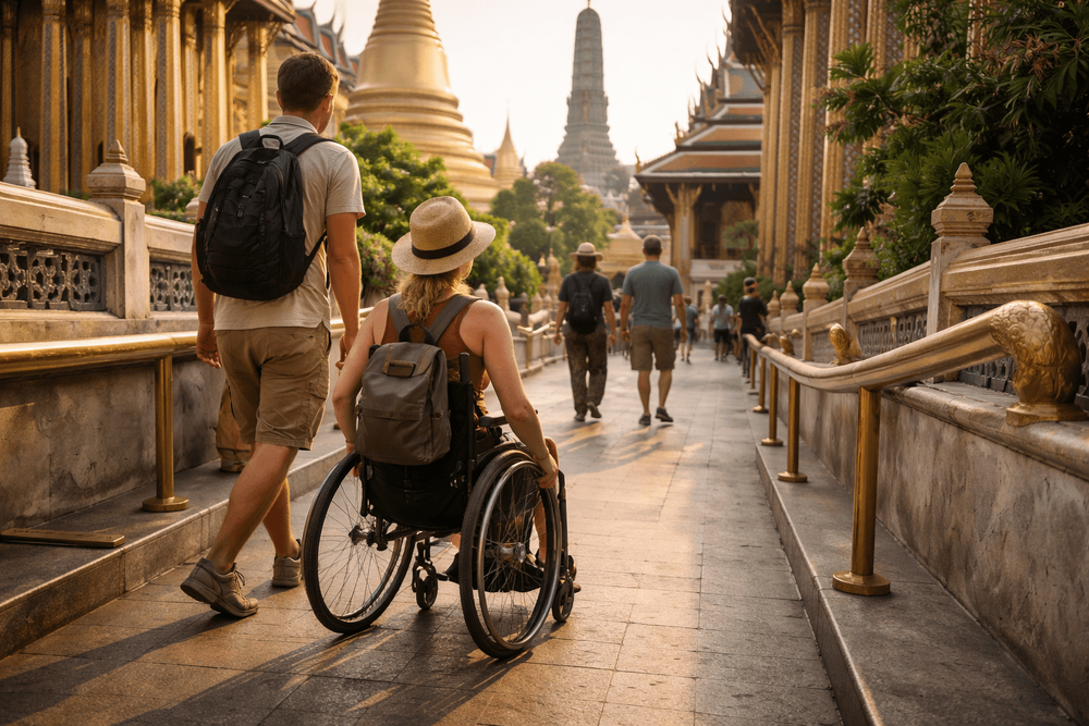 Accessible Bangkok Temple Run from Khao San Road: Wheelchair-Friendly Routes, Rest Stops, and Easy-Access Tips