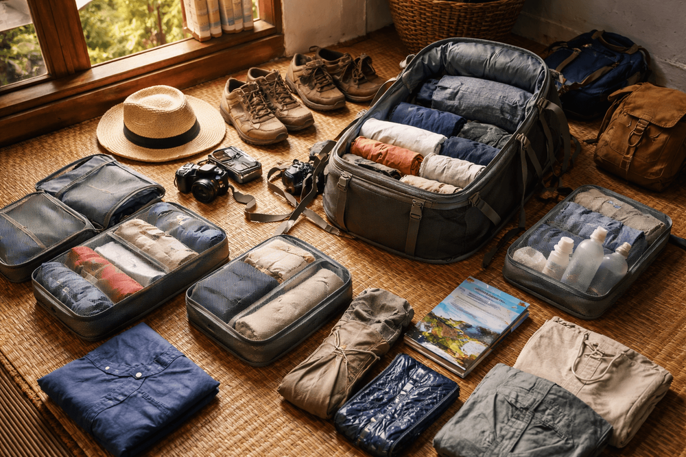 Backpacker Packing List for Thailand for Two-Week Trips: Laundry, Rewearing, and Minimal Wardrobe Planning