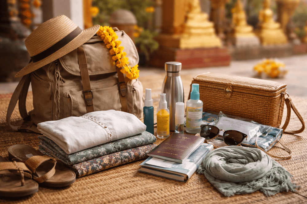Backpacker Packing List for Thailand’s Buddhist Festivals and Ceremony Days: Respectful Clothing and Event Essentials