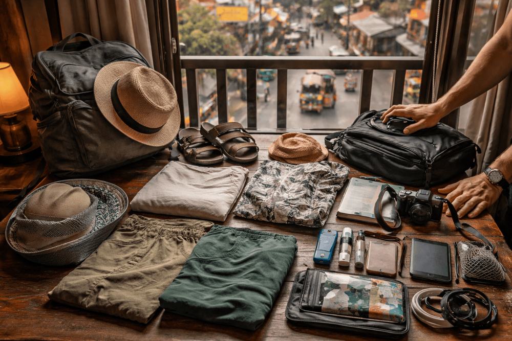 Backpacker Packing List for Thailand’s Cities: Staying Cool, Respectful, and Ready for Transit