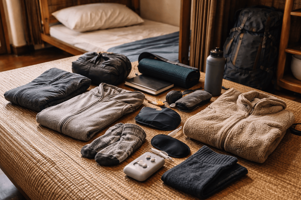 Backpacker Packing List for Thailand’s Cold Air-Conditioning: Hostel Nights, Buses, and Indoor Layering