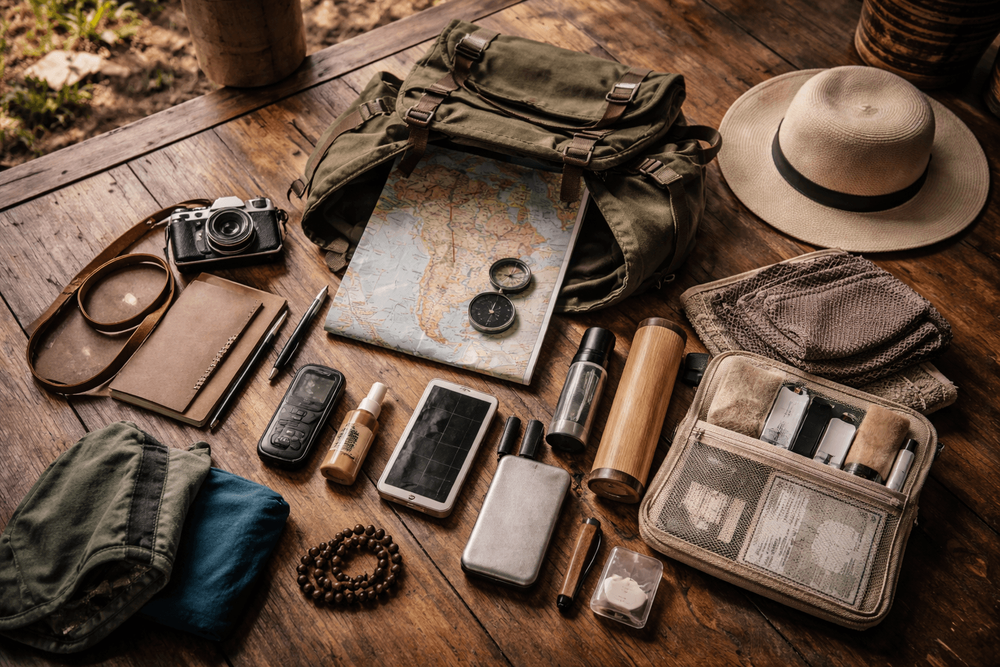 Backpacker Packing List for Thailand’s Digital-Detox Retreats: Minimal Tech, Offline Maps, and Power Backup
