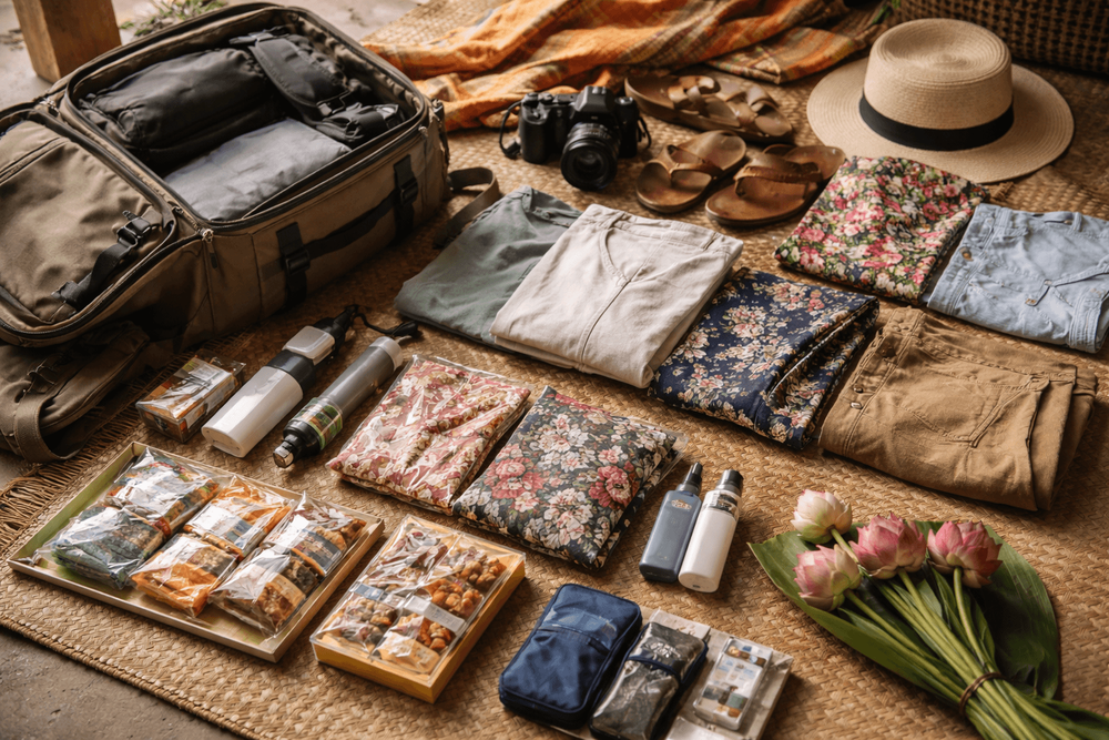Backpacker Packing List for Thailand’s Family Visits: Gifts, Respectful Dress, and Easy Shared-Trip Essentials