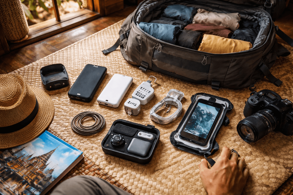 Backpacker Packing List for Thailand’s Gadget-Safe Travel: Power Banks, Adapters, and Tech Protection