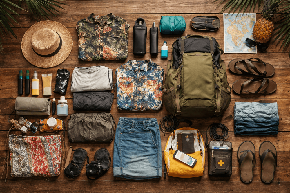 Backpacker Packing List for Thailand’s Island and Inland Mix: Heat, Sand, City Walks, and Quick-Change Layers
