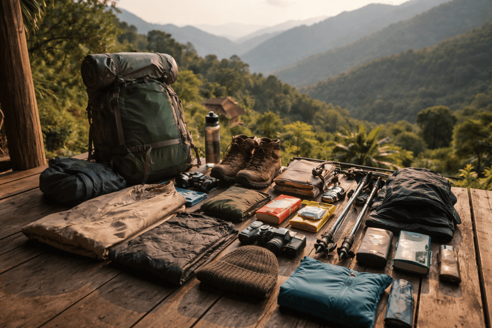 Backpacker Packing List for Thailand’s Northern Loop: Mountains, Cooler Nights, and Long Travel Days