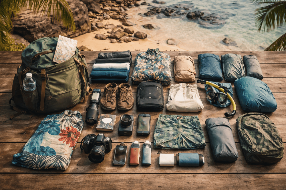Backpacker Packing List for Thailand’s Southern Islands: Ferry Days, Beach Towns, and Monsoon-Ready Gear
