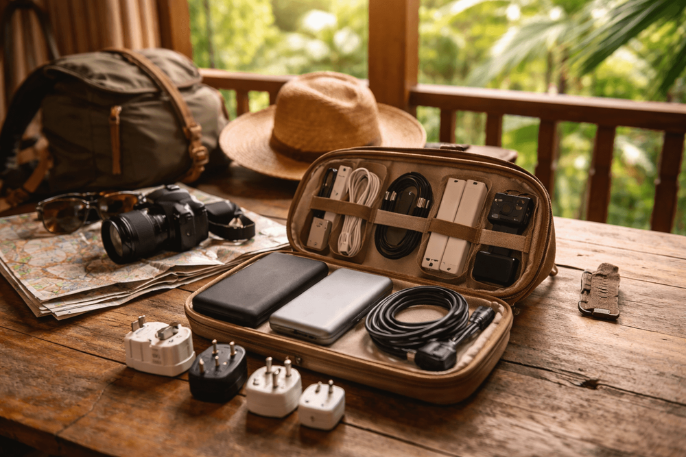 Backpacker Packing List for Thailand’s Tech and Charging Setup: Adapters, Power Banks, and Cable Control