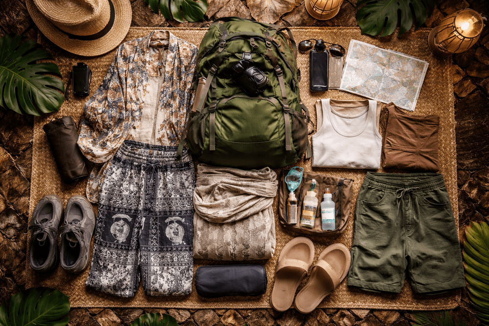 Backpacker Packing List for Thailand’s Temple and Night Market Combo Days: Respectful Layers, Shoes, and Easy-Remove Items