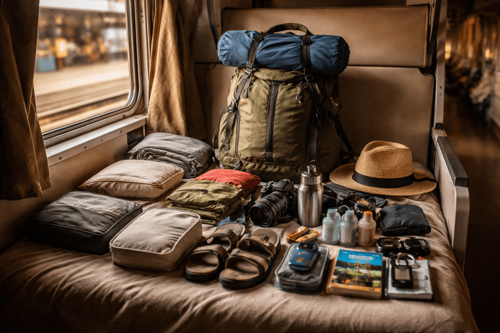 Backpacker Packing List for Thailand’s Train Travel: Sleeper Comfort, Security, and Station-Day Essentials