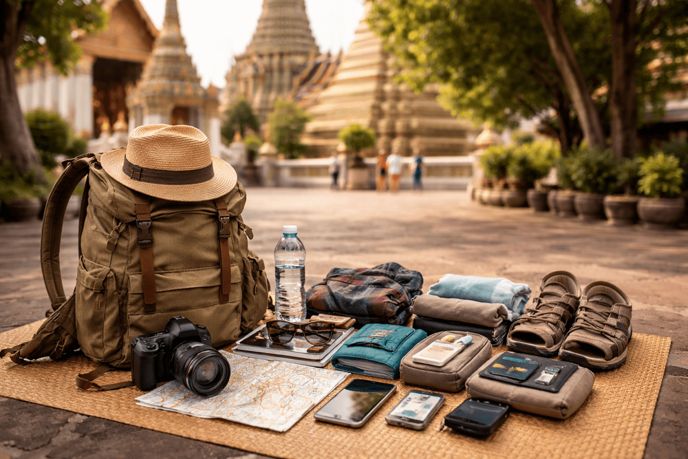 Backpacker Packing List for Thailand: What to Bring for Temple Days and Royal Attractions