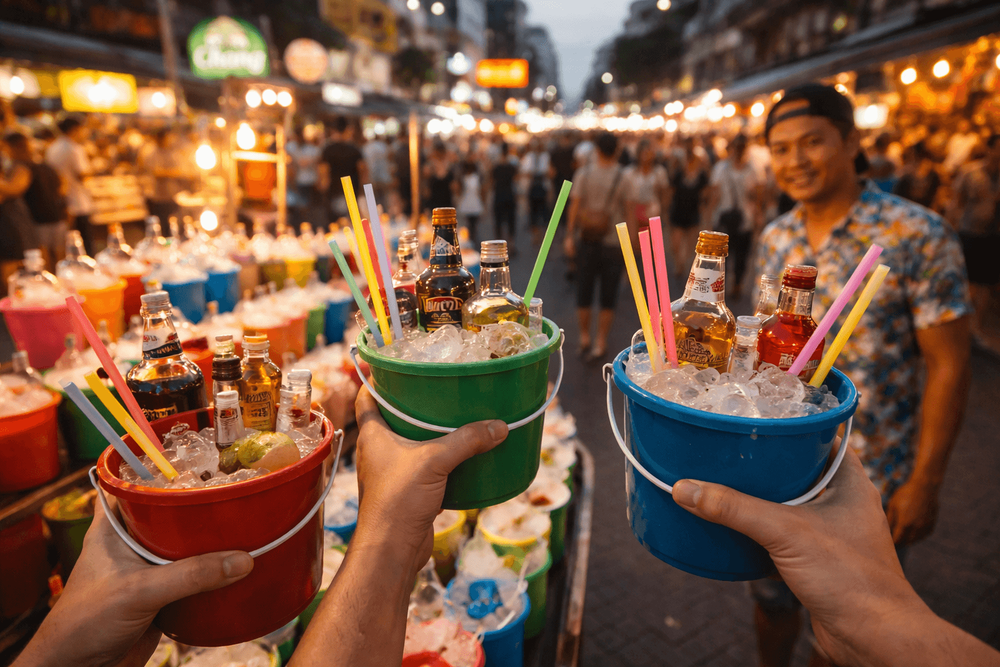 Bangkok Bucket Drinks: Where to Find, Prices & Safety Tips