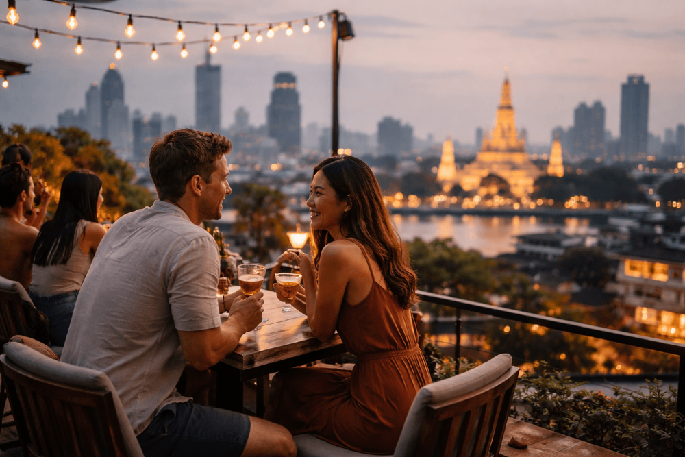 Bangkok Rooftop Bars for Casual First Dates Worth the Trip from Khao San Road
