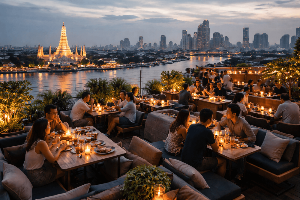 Bangkok Rooftop Bars for Dinner and Drinks Worth the Trip from Khao San Road