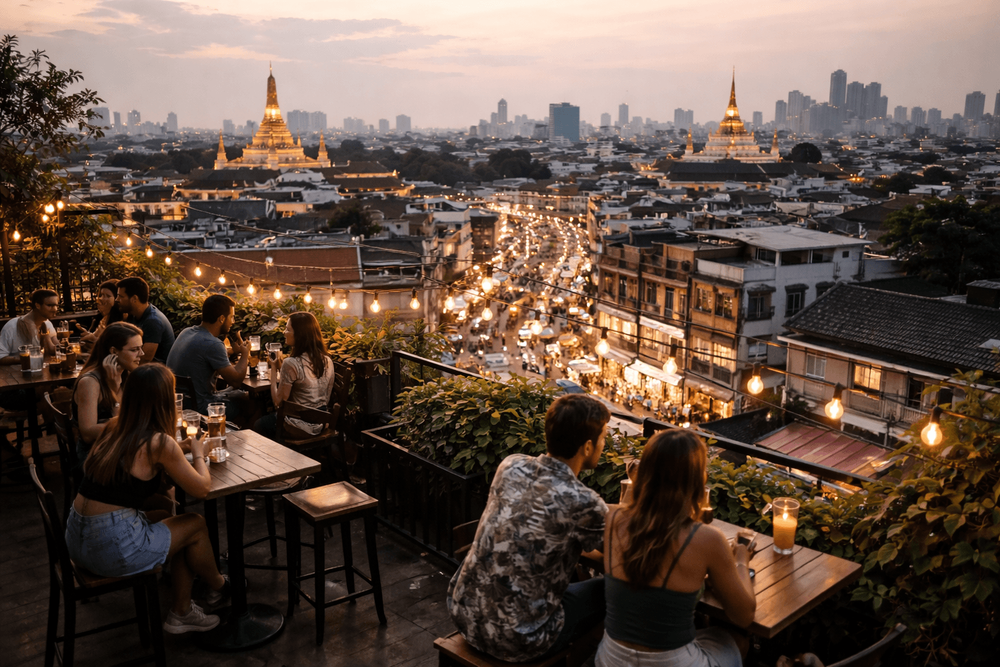 Bangkok Rooftop Bars for First-Time Khao San Road Visitors: Easy Picks with Low Fuss