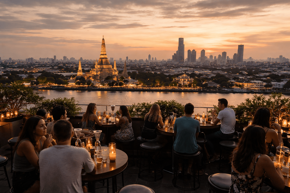 Bangkok Rooftop Bars for First-Timers: Easy Picks Worth the Trip from Khao San Road