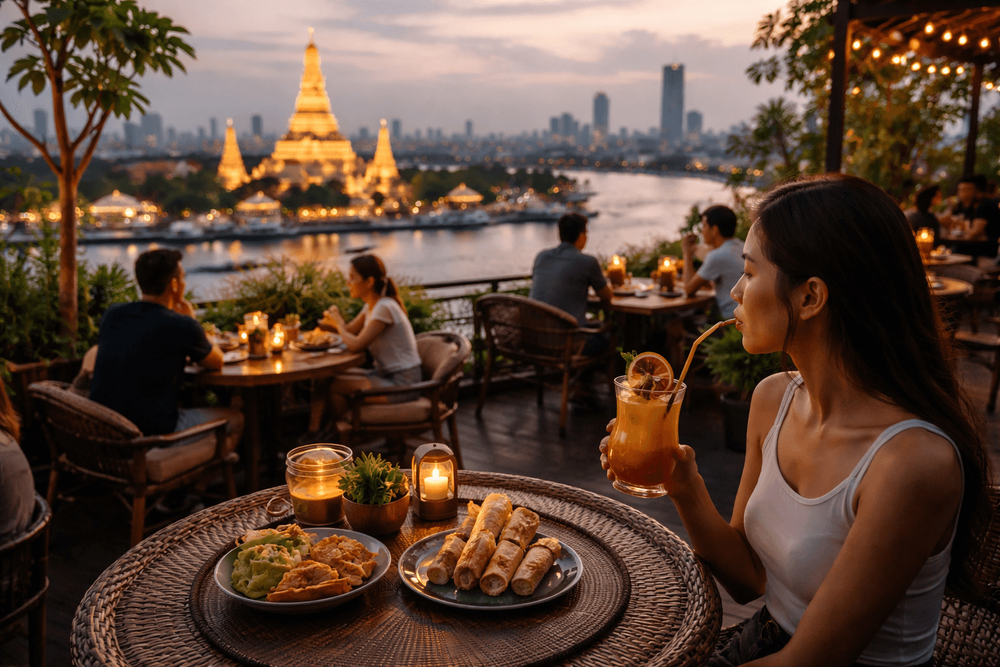 Bangkok Rooftop Bars for Non-Drinkers: Mocktails, Snacks, and Atmosphere Worth the Trip from Khao San Road