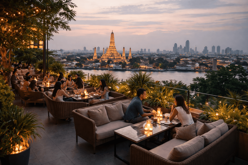 Bangkok Rooftop Bars for Non-Smokers and Quiet Conversations Worth the Trip from Khao San Road