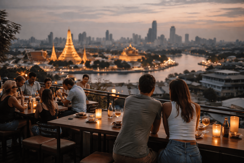 Bangkok Rooftop Bars for Post-Temple Drinks Worth the Ride from Khao San Road