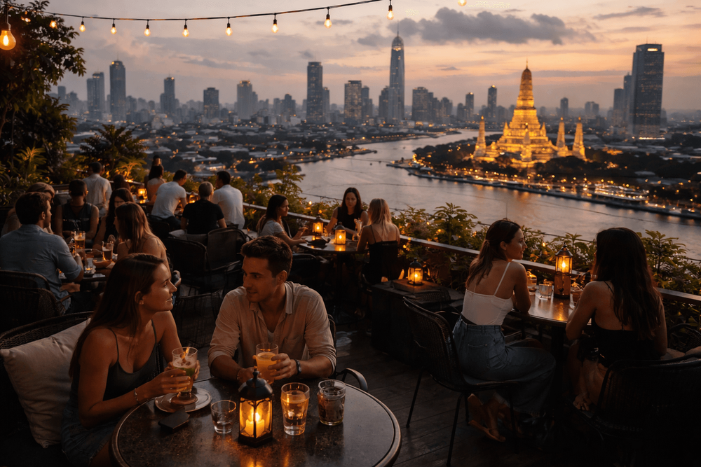 Bangkok Rooftop Bars for Pre-Club Drinks Worth the Trip from Khao San Road