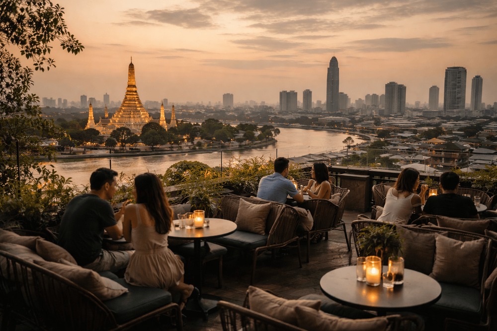 Bangkok Rooftop Bars for Quiet Conversation Worth the Trip from Khao San Road