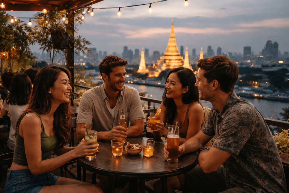 Bangkok Rooftop Bars for Small Group Nights Out Worth the Trip from Khao San Road
