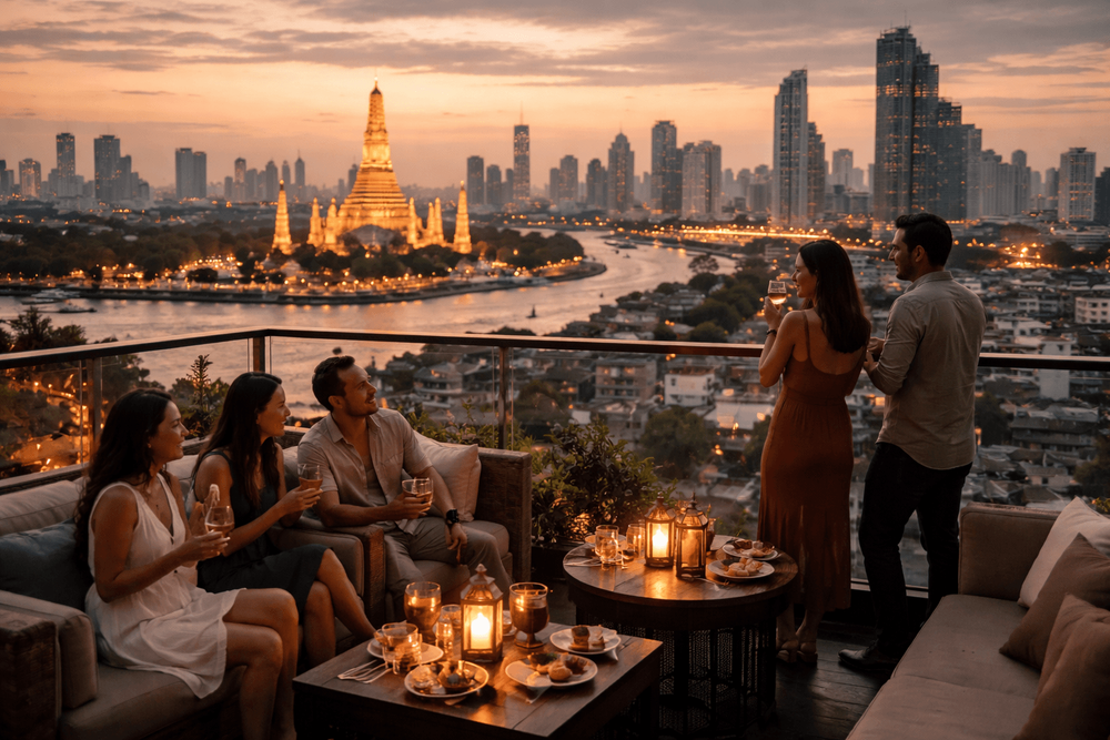 Bangkok Rooftop Bars for Small Groups and Private Celebrations Worth the Trip from Khao San Road