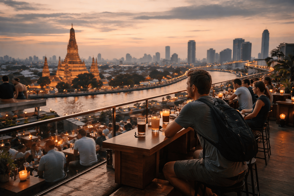 Bangkok Rooftop Bars for Solo Travelers Leaving Khao San Road