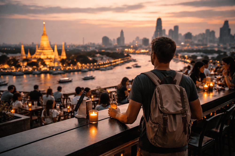 Bangkok Rooftop Bars for Solo Travelers Worth the Trip from Khao San Road