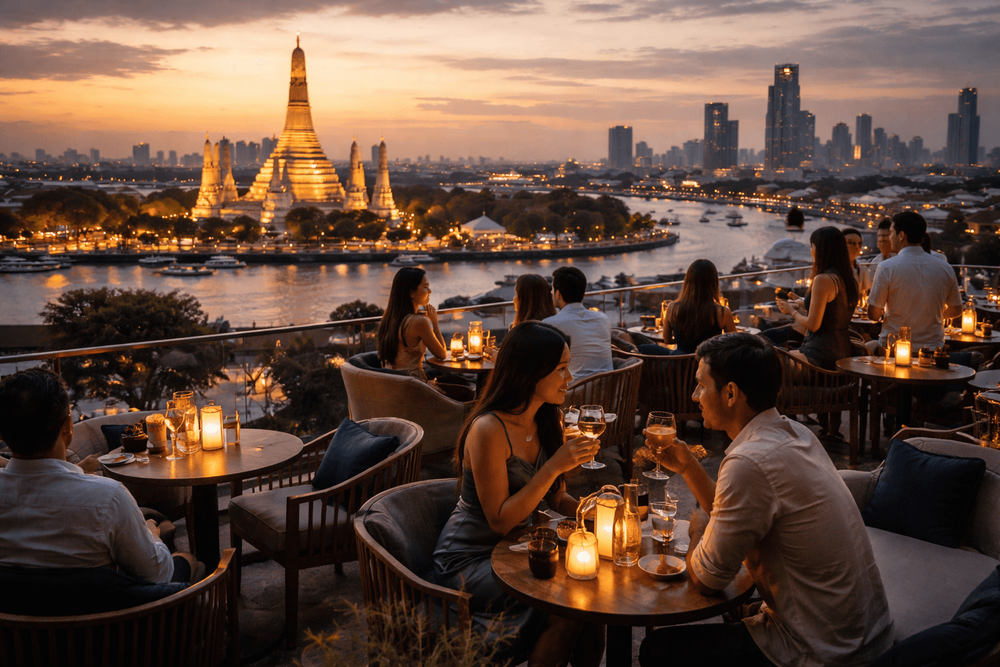 Bangkok Rooftop Bars for Special-Occasion Drinks Worth the Trip from Khao San Road