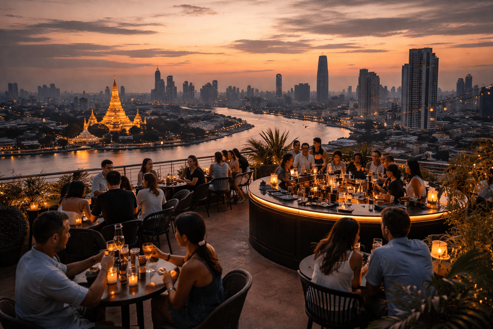 Bangkok Rooftop Bars for Special Occasions Worth the Trip from Khao San Road