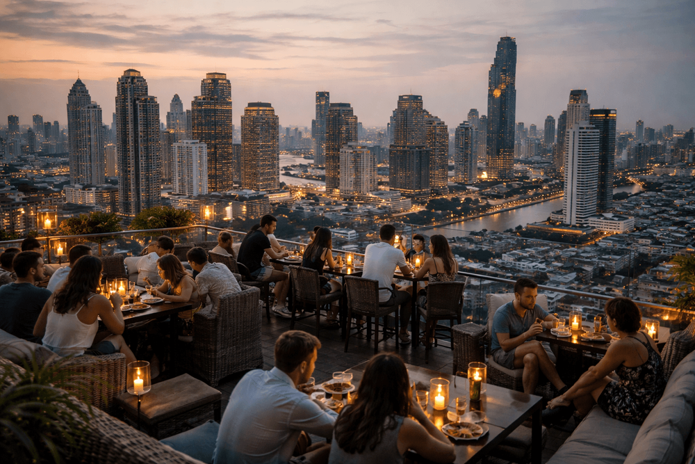Bangkok Rooftop Bars for Weeknight Drinks Worth the Trip from Khao San Road