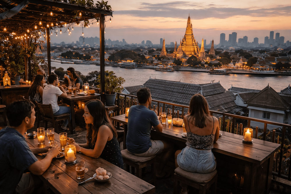 Bangkok Rooftop Bars from Khao San Road That Are Best for Drinks Without a Full Dinner Plan