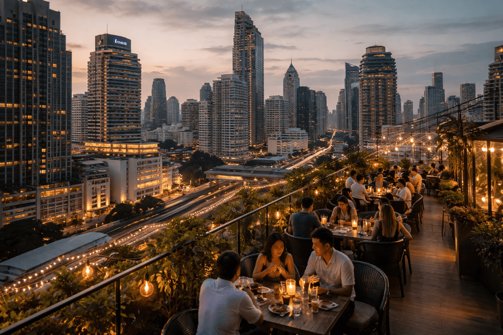 Bangkok Rooftop Bars in Asok and Nana Worth the Trip from Khao San Road