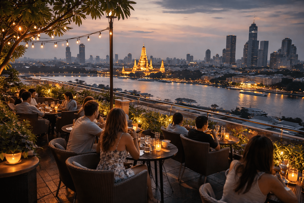 Bangkok Rooftop Bars Near MRT and BTS Stations Worth the Trip from Khao San Road