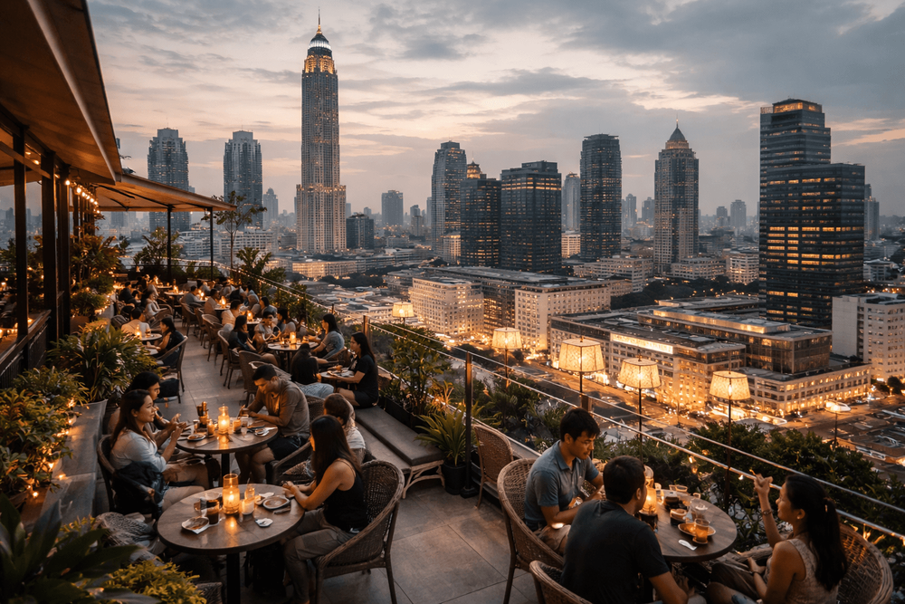 Bangkok Rooftop Bars Near Siam Worth the Trip from Khao San Road