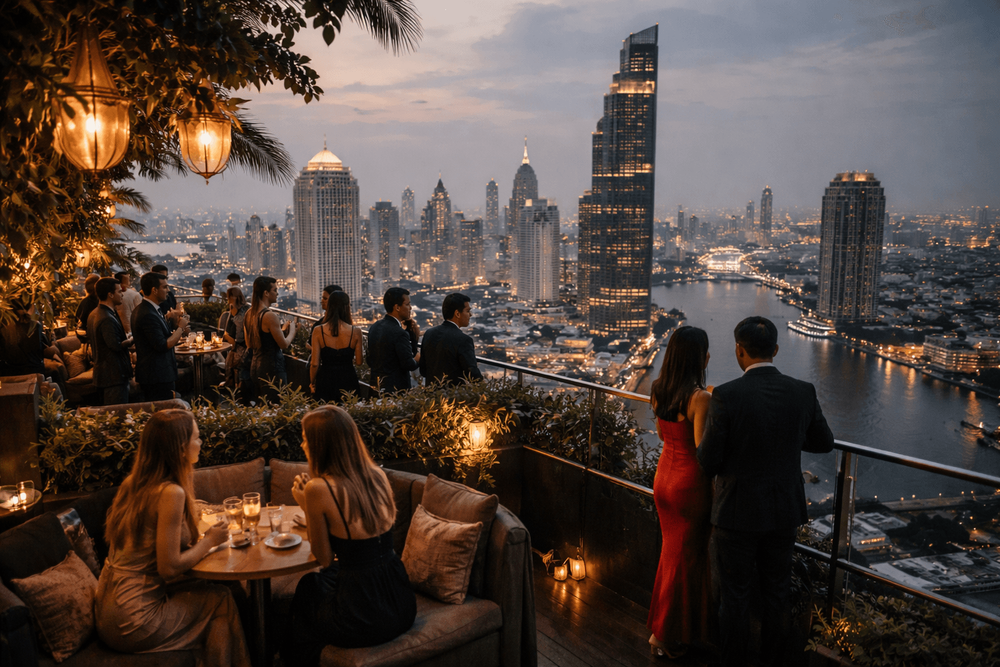 Bangkok Rooftop Bars with a Real Dress-Up Feel Worth Leaving Khao San Road For