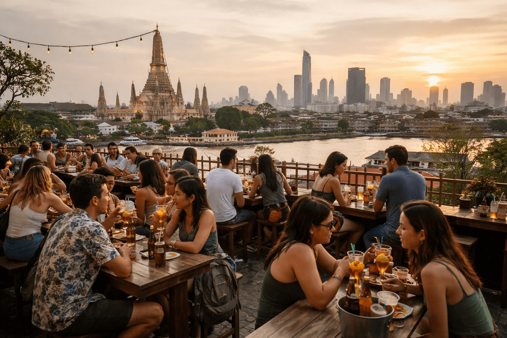 Bangkok Rooftop Bars with Budget-Friendly Drink Deals Worth the Trip from Khao San Road