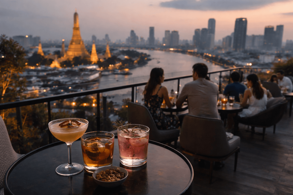 Bangkok Rooftop Bars with Craft Cocktails and Serious Drinks Worth the Trip from Khao San Road