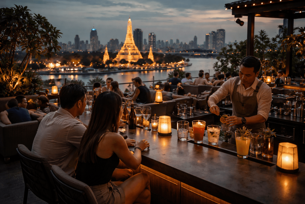 Bangkok Rooftop Bars with Craft Cocktails and Serious Mixology Worth the Trip from Khao San Road