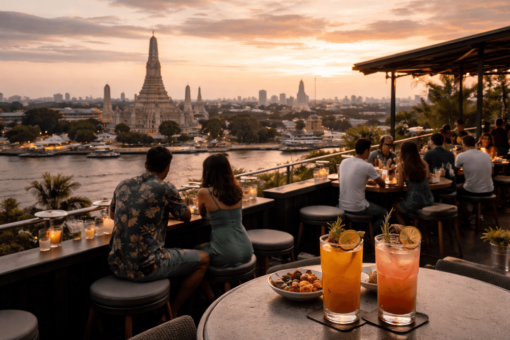 Bangkok Rooftop Bars with Craft Cocktails Worth the Trip from Khao San Road