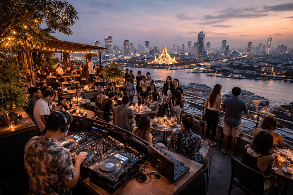 Bangkok Rooftop Bars with DJ Nights and Live Music Worth the Trip from Khao San Road