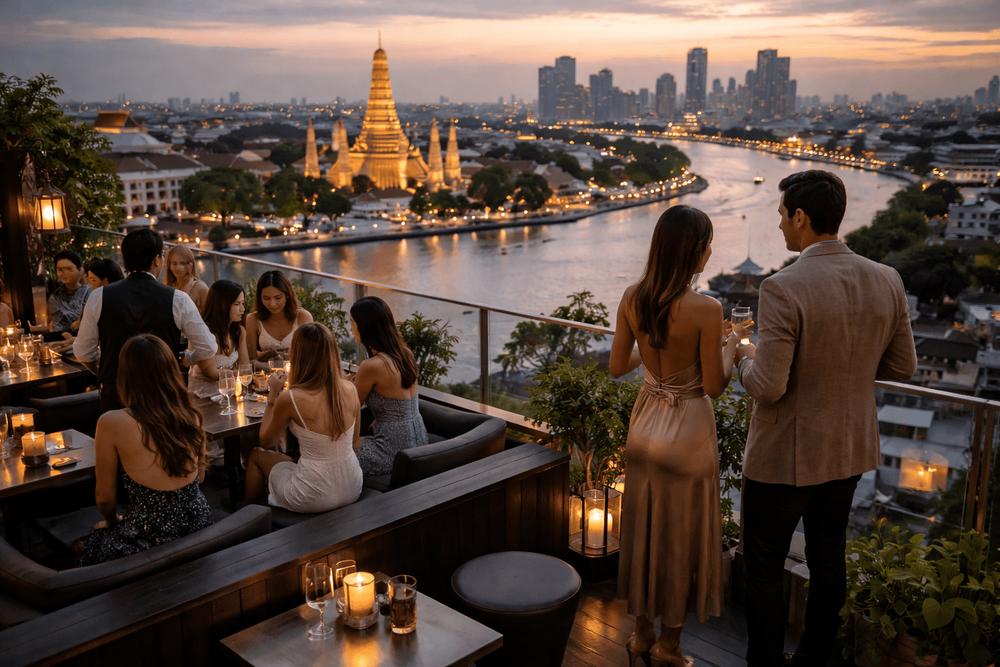 Bangkok Rooftop Bars with Dress Codes and Door Policies to Know Before You Go from Khao San Road