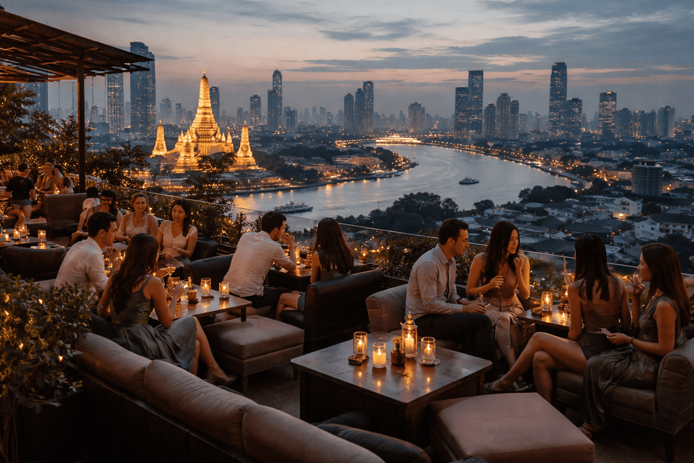Bangkok Rooftop Bars with Dressy Lounge Vibes Worth the Trip from Khao San Road