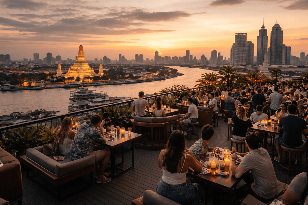 Bangkok Rooftop Bars with Free Entry Worth the Ride from Khao San Road
