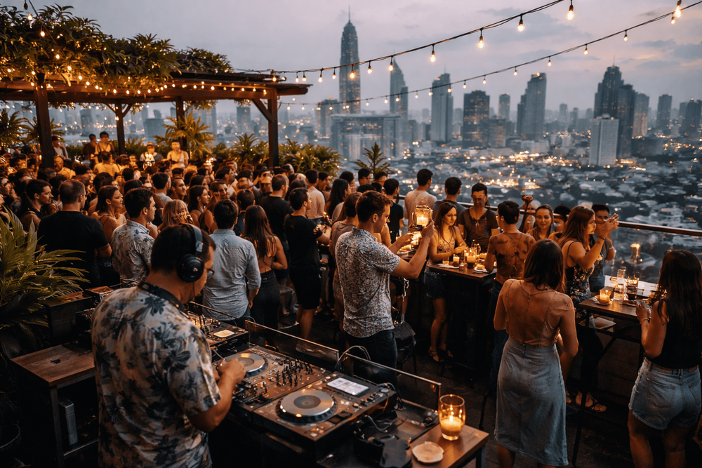 Bangkok Rooftop Bars with Live DJs and Party Atmosphere Worth the Trip from Khao San Road
